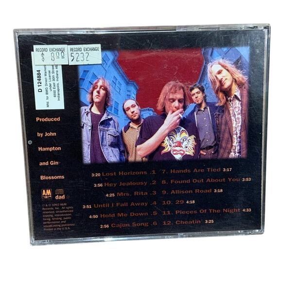 Vintage 1992 New Miserable Experience Gin Blossoms Audio Music CD W Jewel Case - Picture 3 of 3